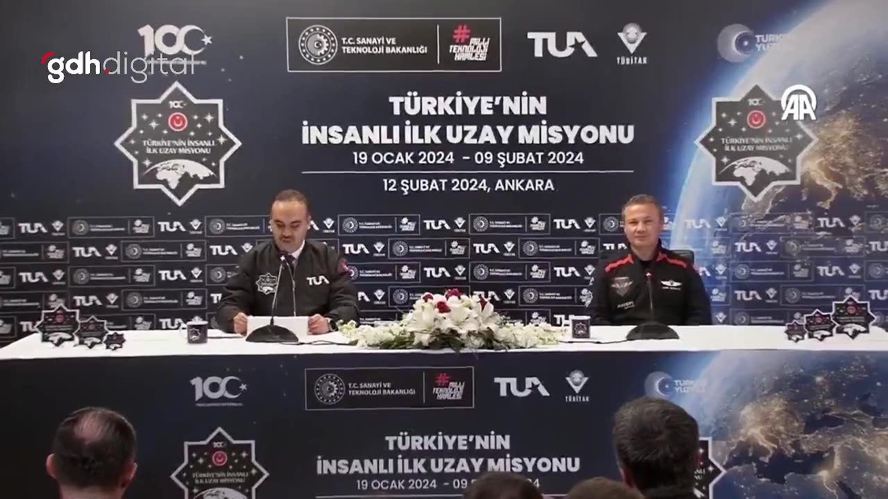 Bakan Kacır: İnsanlı Uzay Misyonumuz Türk Milleti için Mutluluk Kaynağı