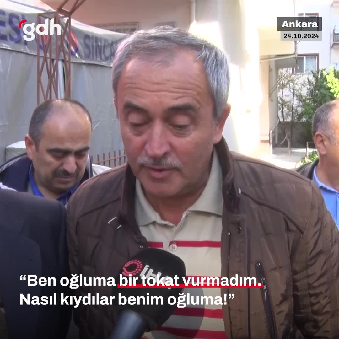 TUSAŞ şehidi Hasan Hüseyin Cambaz'ın babasından yürek burkan sözler
