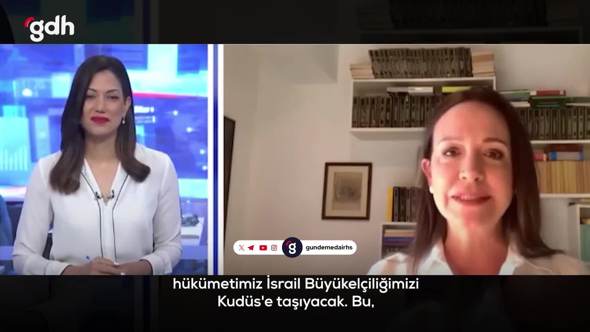 Seçimi kazanırsak, Venezuela büyükelçiliğini Kudüs’e taşıyacağız