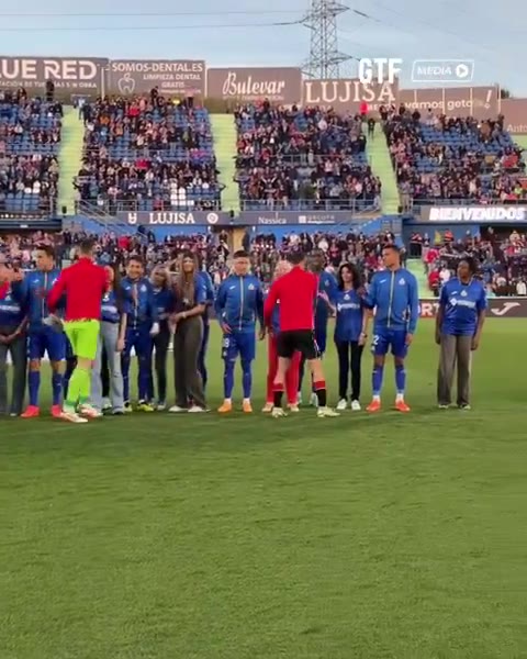 Getafeli futbolcular Anneler Günü'nü anneleriyle kutladı