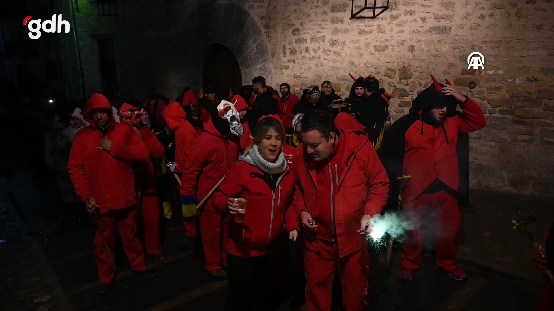 Morella'da 15. yüzyıl kökenli Sant Antoni Festivali kutlandı