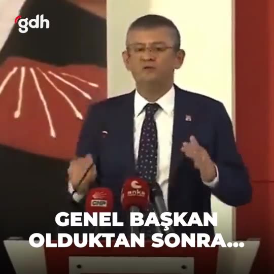 Özgür Özel'in kurultayda verdiği söz değişti!