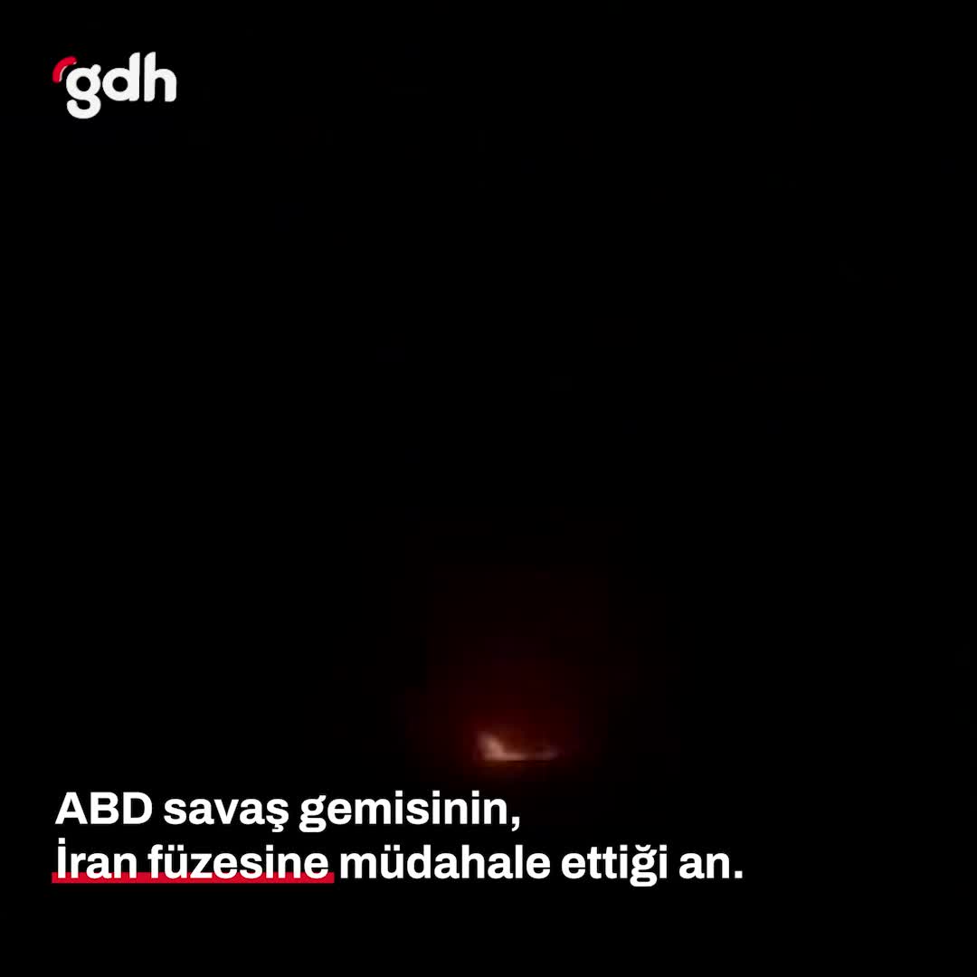ABD ordusu, İran'a karşı İsrail için USS Bulkeley'den füzeler fırlattı