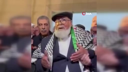 83 yaşındaki Filistinli mahkum Fouad Al-Shobaki serbest kaldı