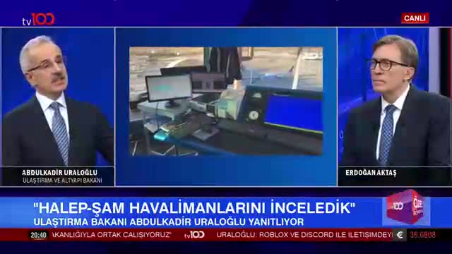 Ulaştırma Bakanı: Halep ve Şam havalimanları için 6 kişilik ekip gönderdik