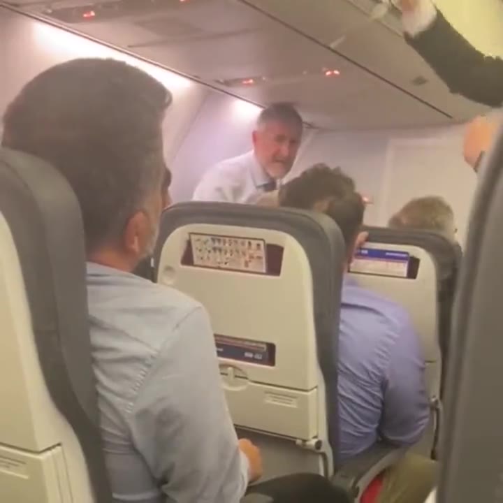 Bakan Nebati'nin uçakta vatandaşlarla tartışma görüntüleri yayımlandı