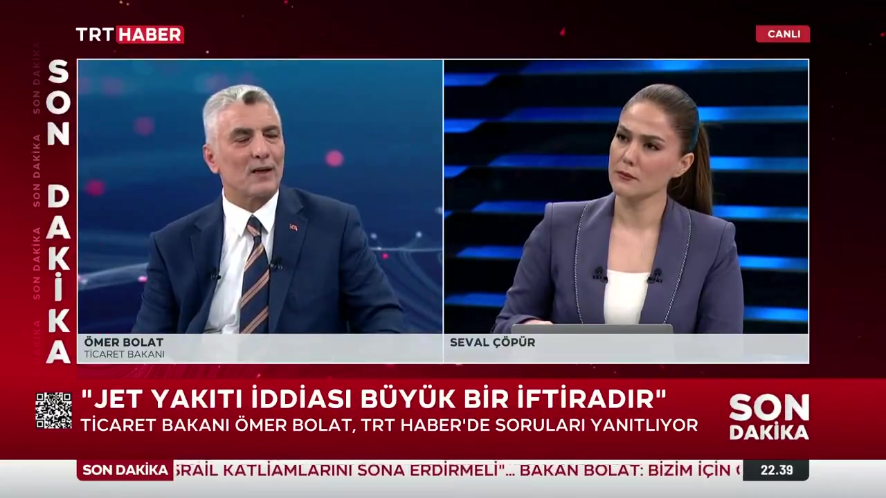 Bakan Bolat: Jet yakıtı iddiası iftira, vatandaşlar kanmasın!