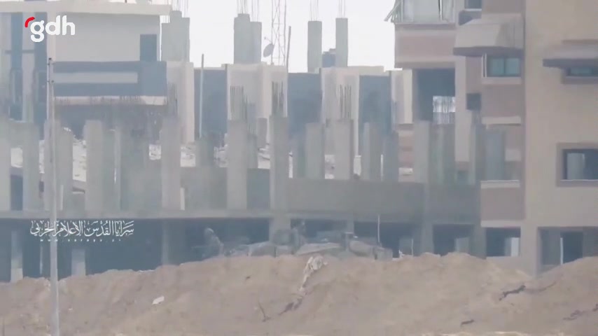 El Kassam Tugayları, Gazze'de İsrailli subayın vurulma anını paylaştı