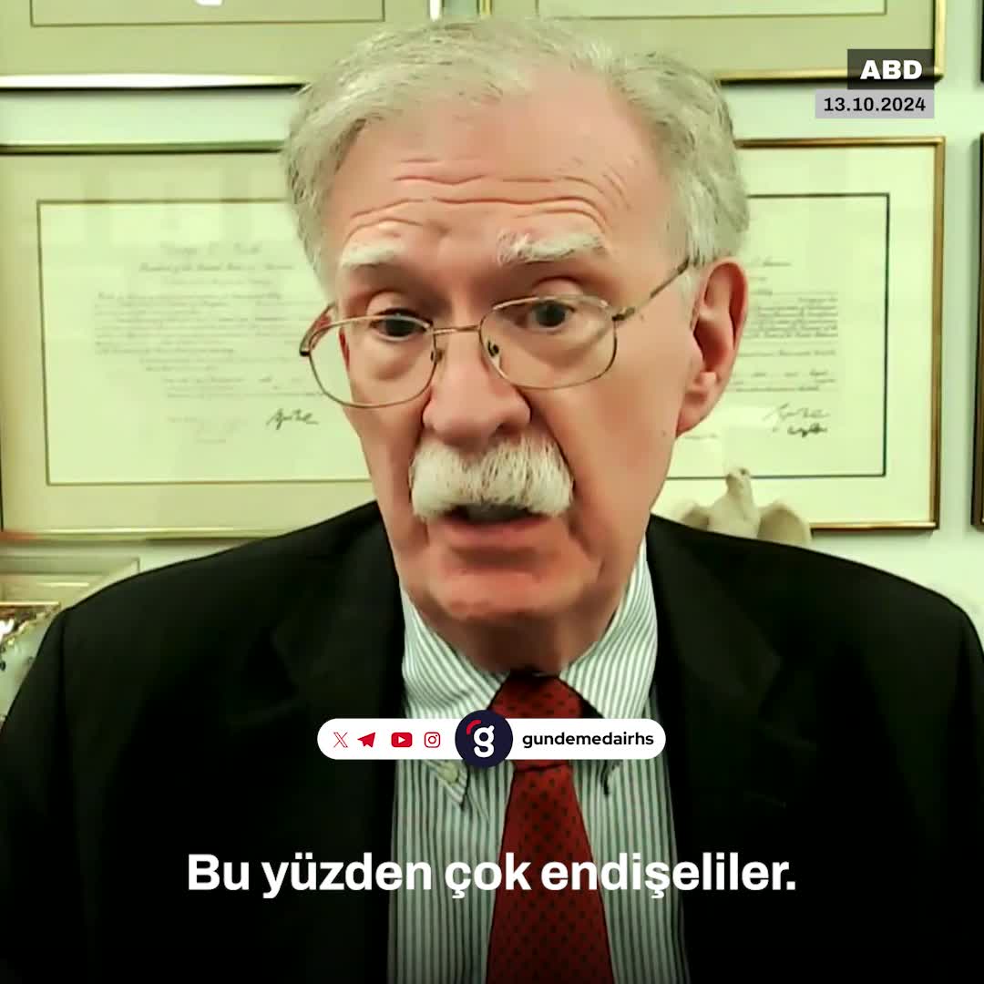 Bolton: İran, Netanyahu'dan korkuyor, Biden'dan korkmuyor