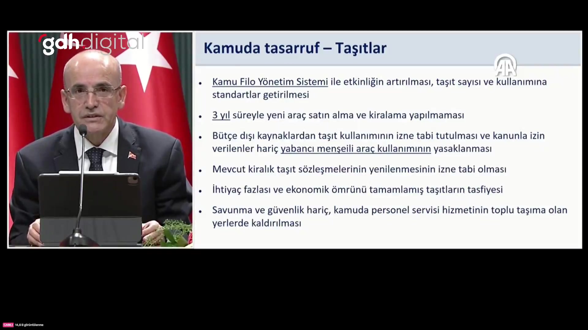 Kamuda taşıt alımına 3 yıl yasak getirildi