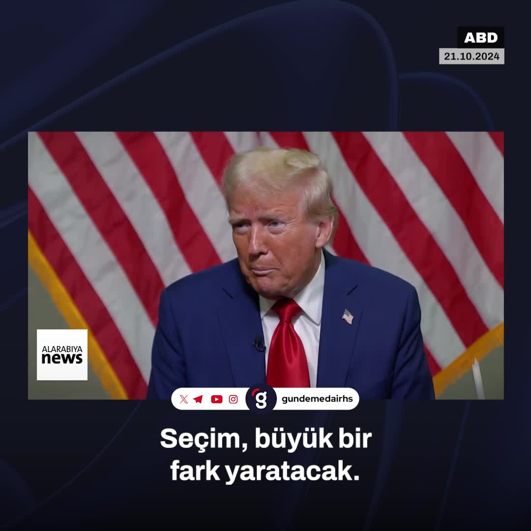 Trump: Orta Doğu'da barış ve huzuru sağlamak istiyorum