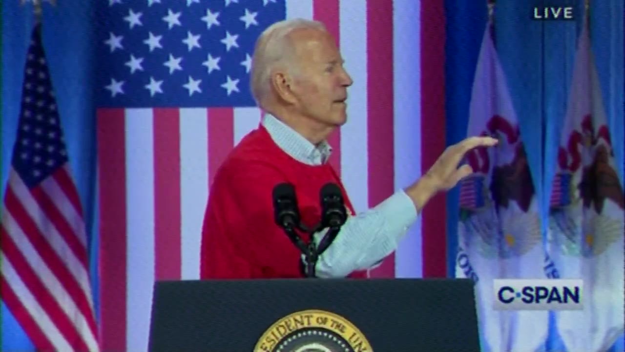 Biden, Illinois'daki etkinlikte İsrail'e destek protestosuna maruz kaldı