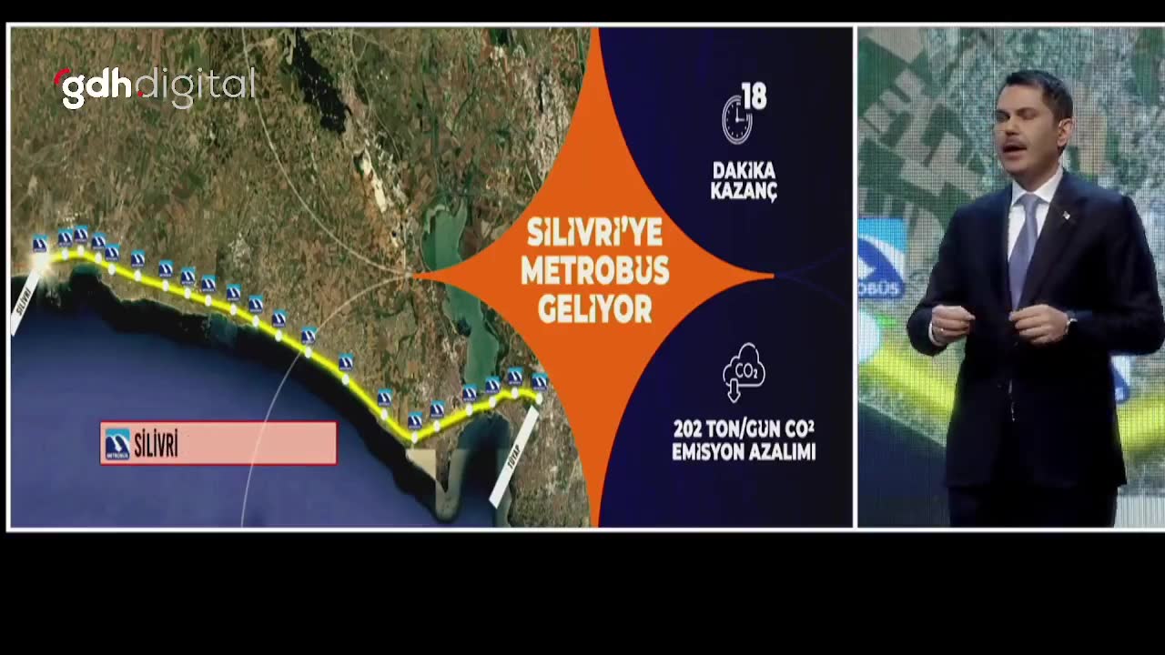 Metrobüs hattı Silivri'ye uzatılacak