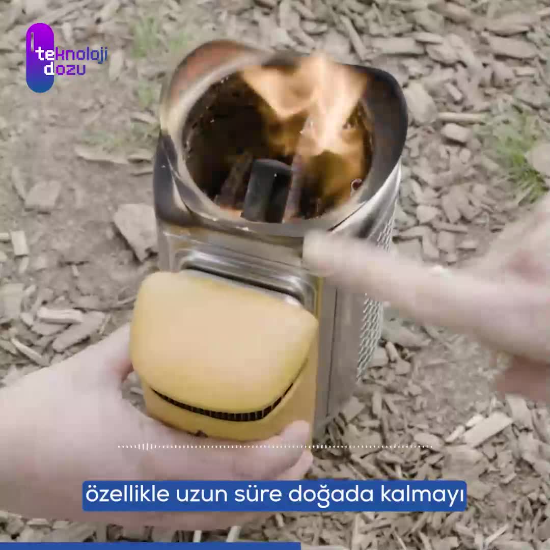 BioLite CampStove: Ateşi elektriğe dönüştüren kamp sobası