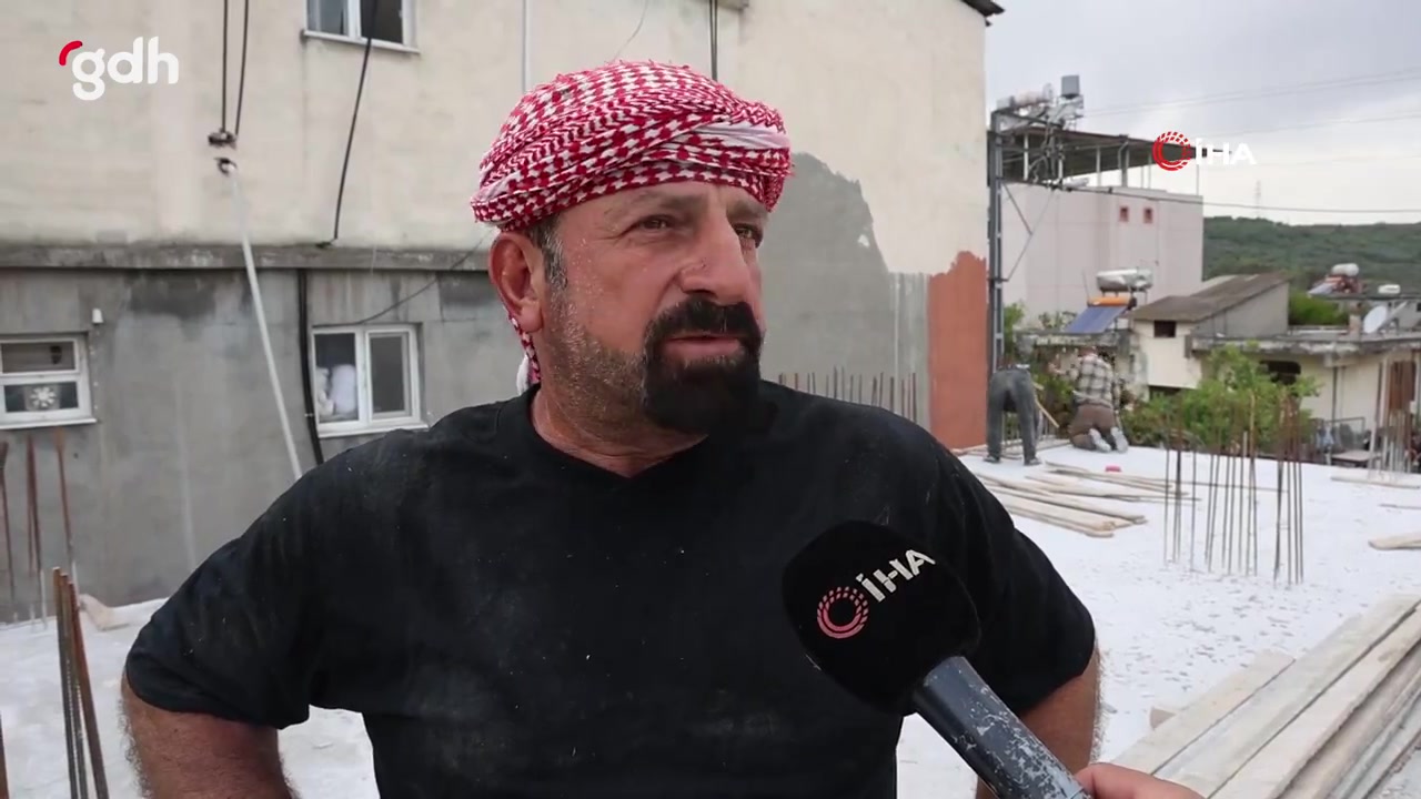 Hatay'da inşaat sektörü yoğunlaşırken işçi sıkıntısı var