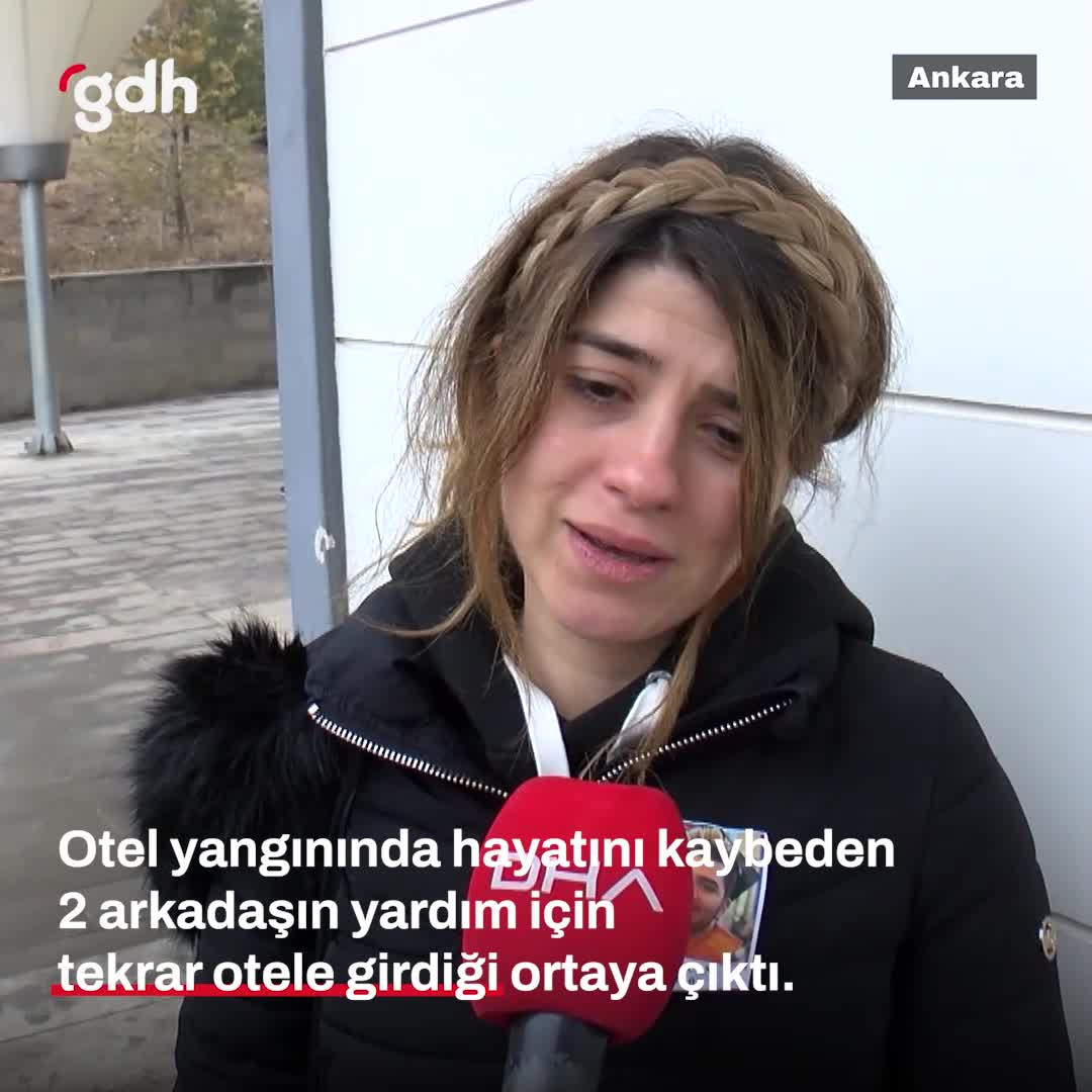 Bolu'daki Grand Kartal Otel'de yangında iki kişi hayatını kaybetti