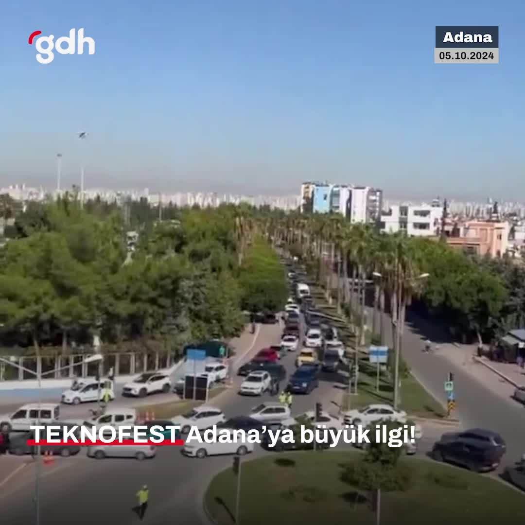 TEKNOFEST Adana'ya yoğun ilgi! Uzun kuyruklar oluştu
