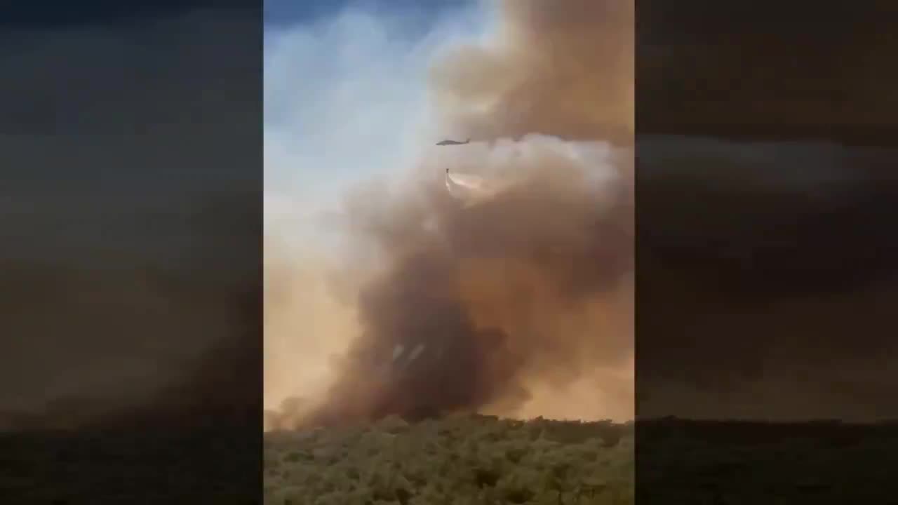5 Helikopter, Muğla Dalaman'daki orman yangınına müdahale için gönderildi