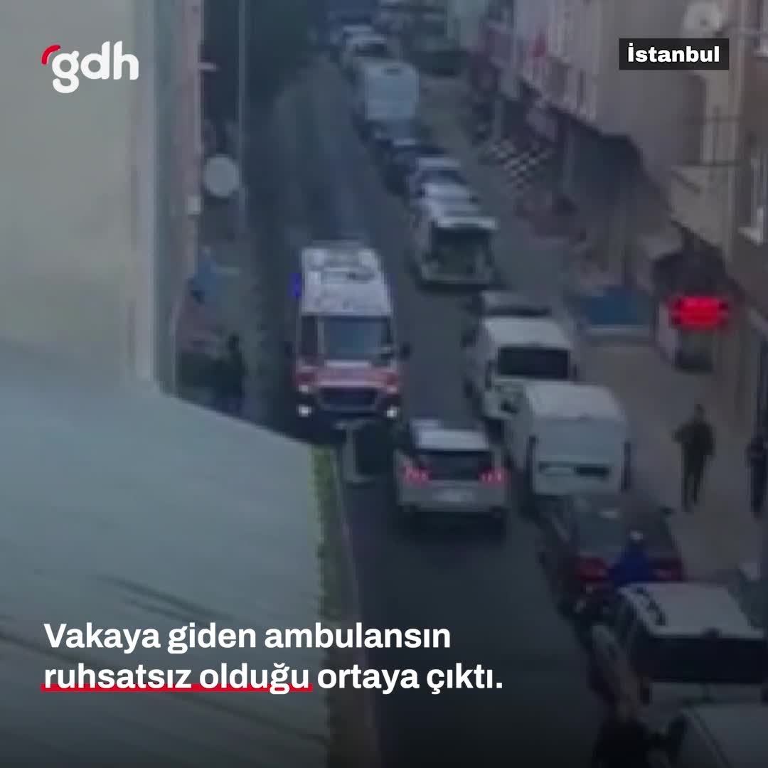 Ruhsatsız ambulansın belgesiz hizmet verdiği tespit edildi