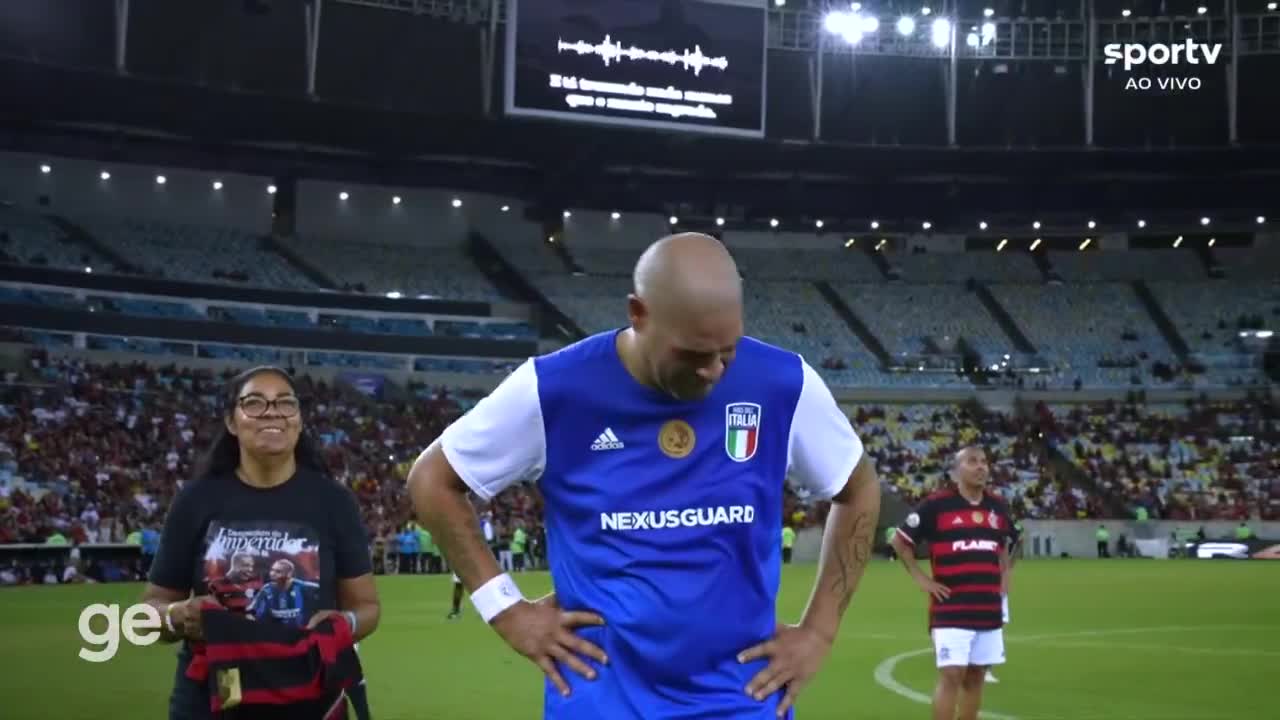 Adriano'nun vefat eden babası için AI ile hazırlanan konuşma