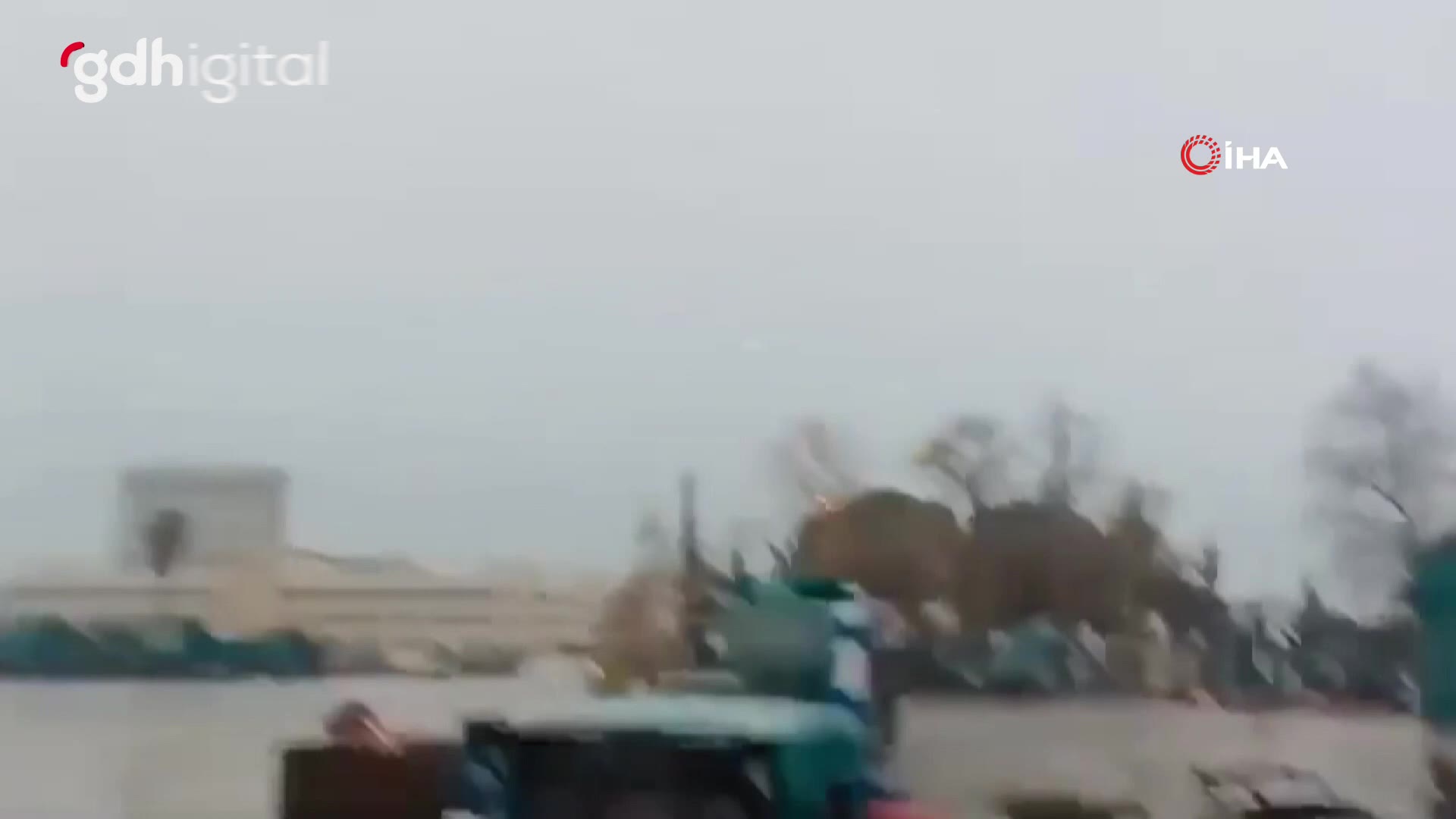 Selin vurduğu Antalya'da yıldırımın düştüğü anlar