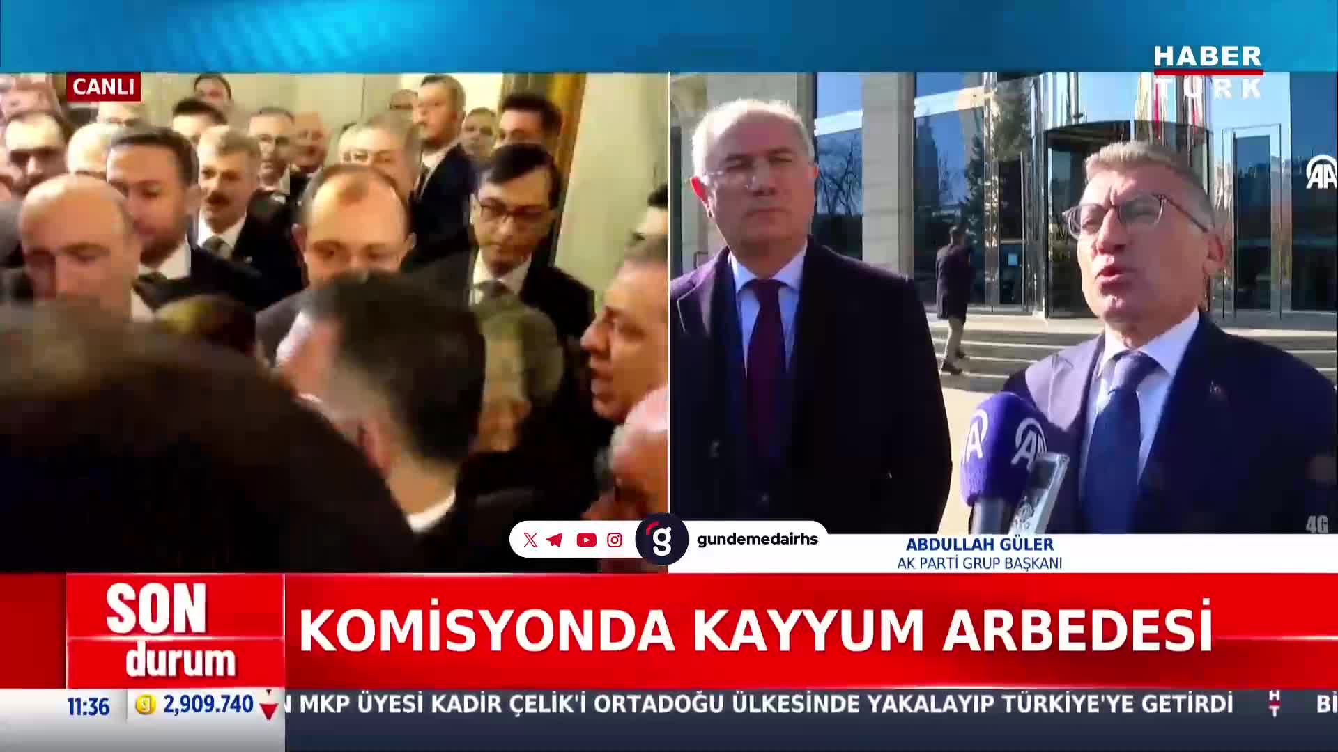 Güler: Kaba kuvvet utanç verici, CHP'nin gereğini yapmasını bekliyoruz