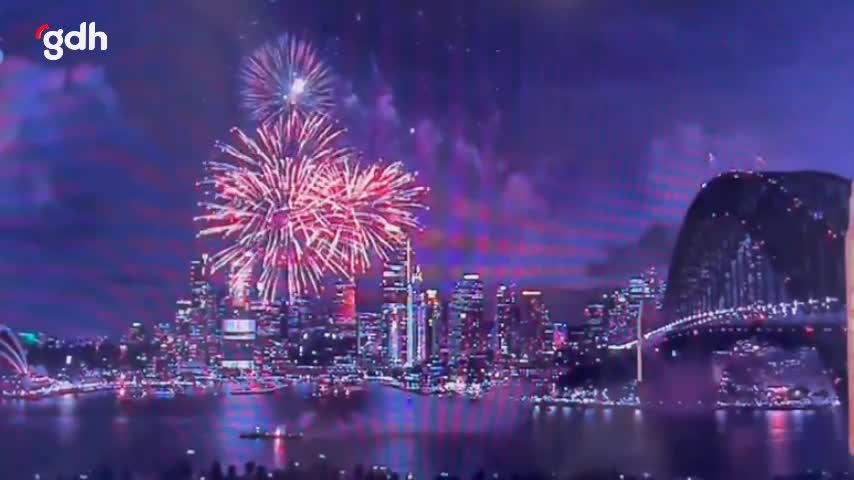 Sydney'de 2025'e coşkulu kutlamalarla giriş yapıldı