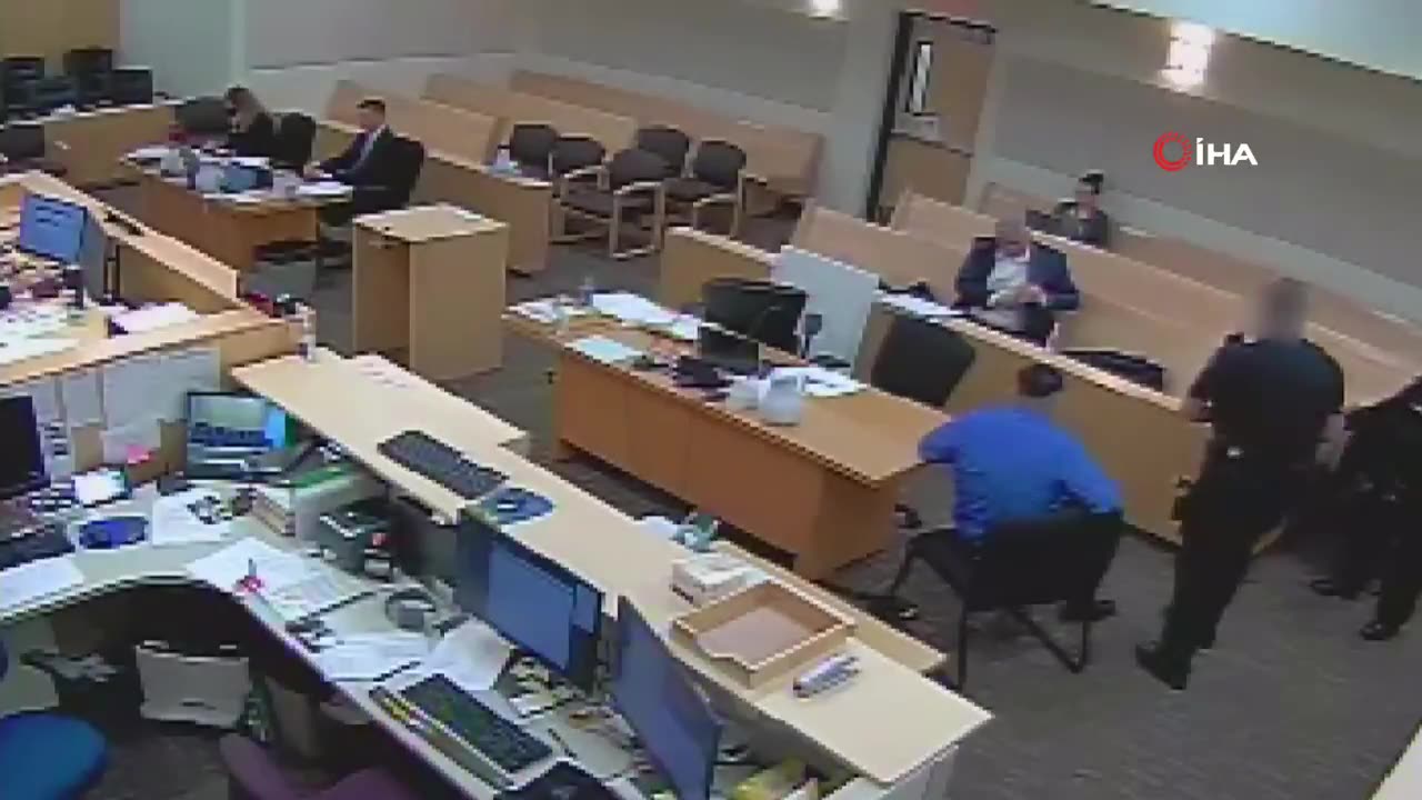 Oregon'da zanlı mahkemeden kaçarak 2 saat sonra yakalandı