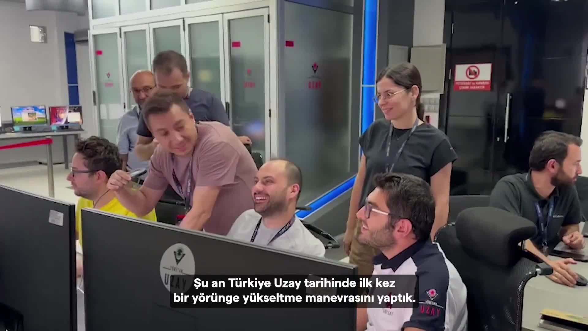 TÜRKSAT6A ile Türk uzay tarihinde bir ilk: 1. itki ateşlemesi tamamlandı