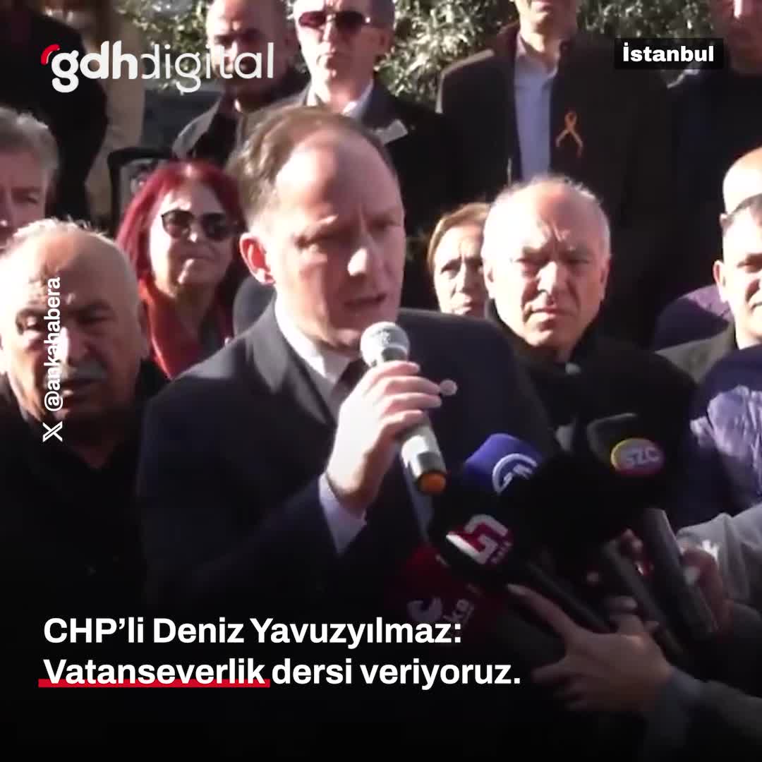 CHP'li Yavuzyılmaz: "Burada vatanseverlik dersi veriyoruz."