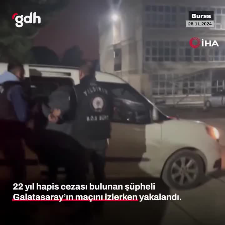 Bursa'da hapis cezasıyla aranan şüpheli kafede yakalandı