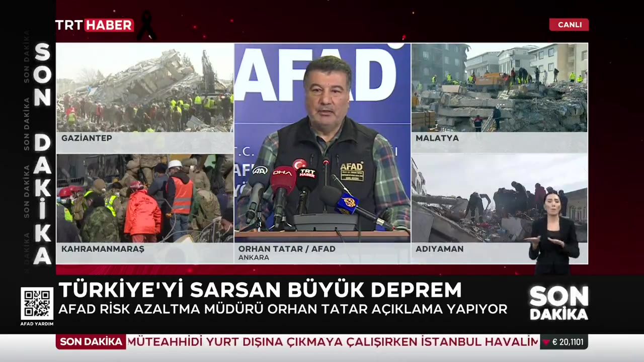 AFAD: İki depremin etkisi 2 dakika, enerji 500 atom bombası!