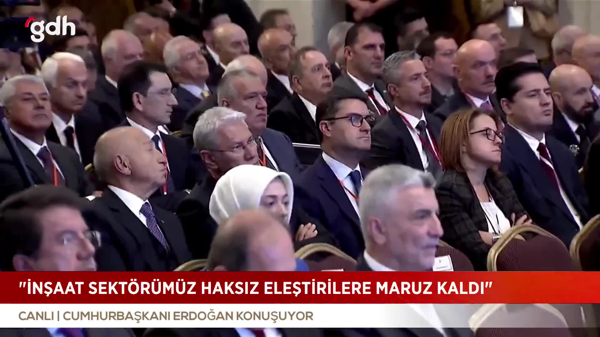 Erdoğan: İnşaat sektörü, 52 yılda 137 ülkede 515 milyar dolar proje