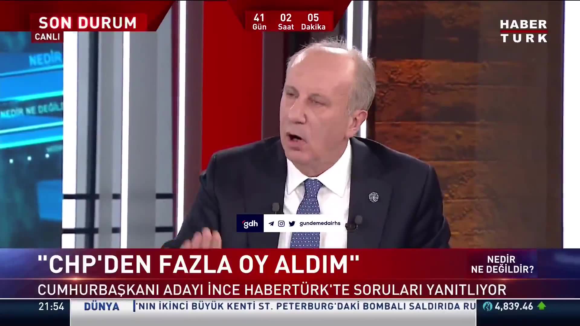 İkinci tura ben kalırım, 15'e düşürürsem kazanırım
