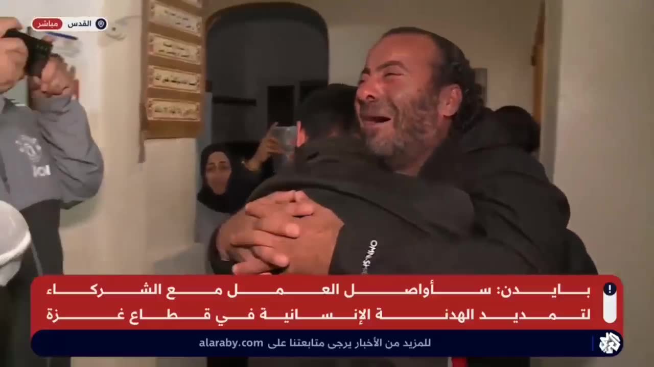 Özgürleşen çocuklar, Kudüs’te aileleriyle buluştu!