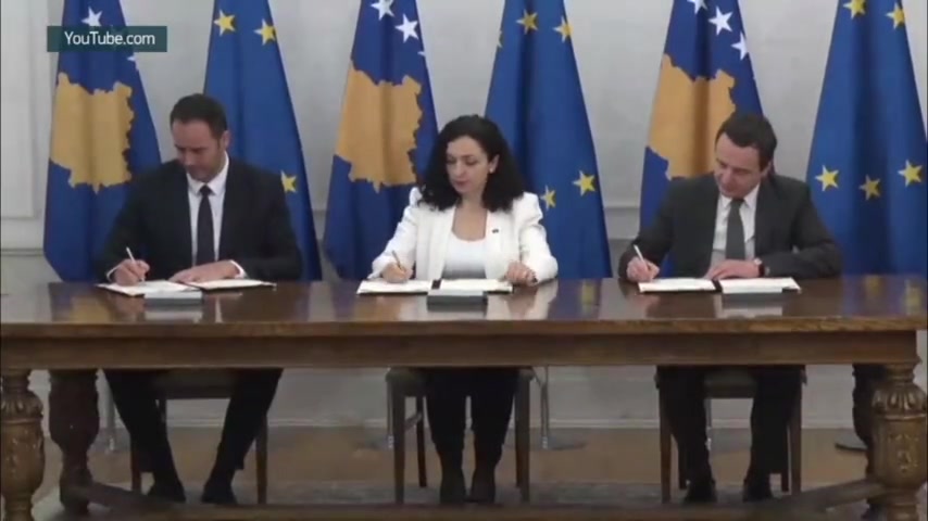Kosova, AB üyelik başvurusunu resmi olarak yaptı