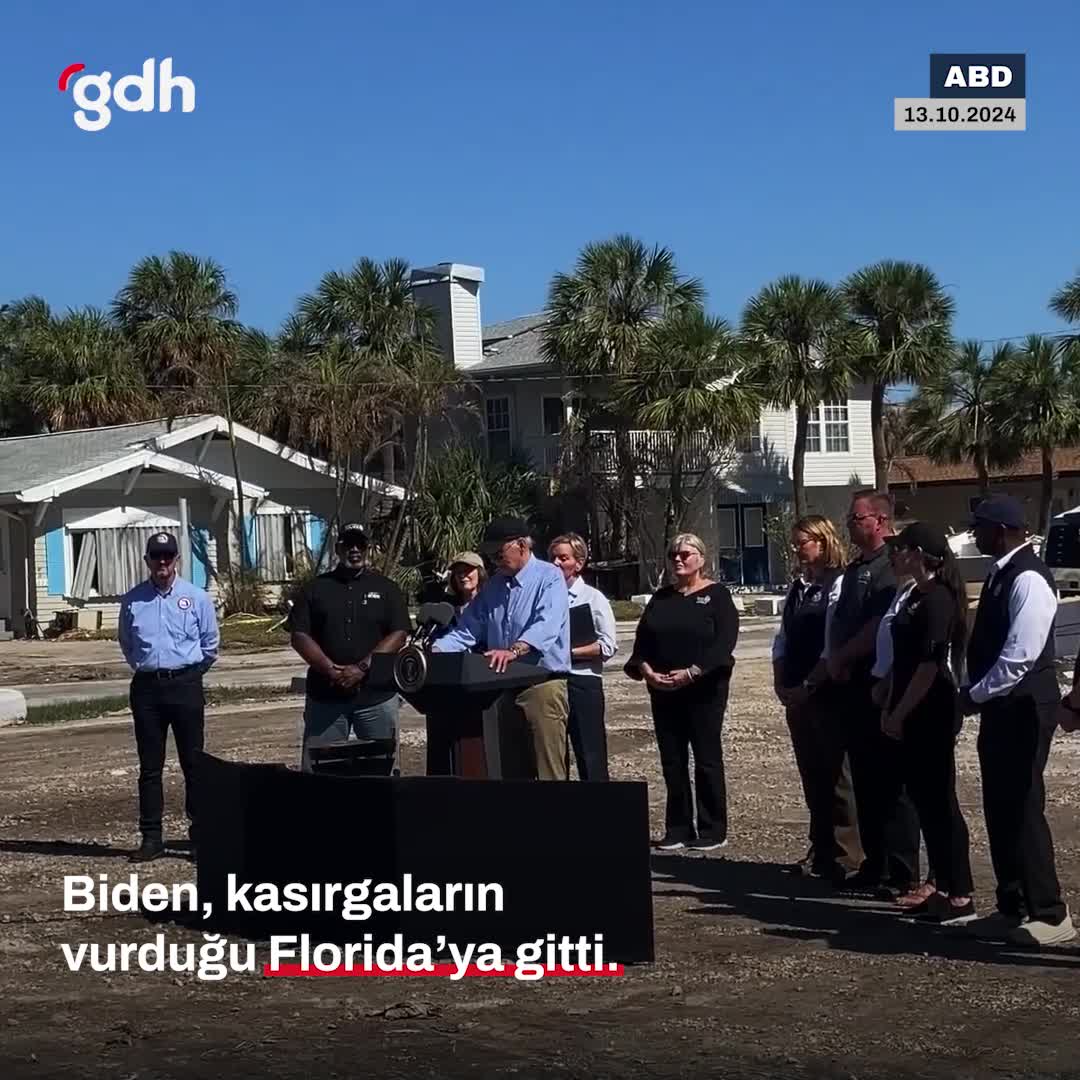 Biden, Florida'ya giderek 612 milyon dolarlık destek müjdeledi