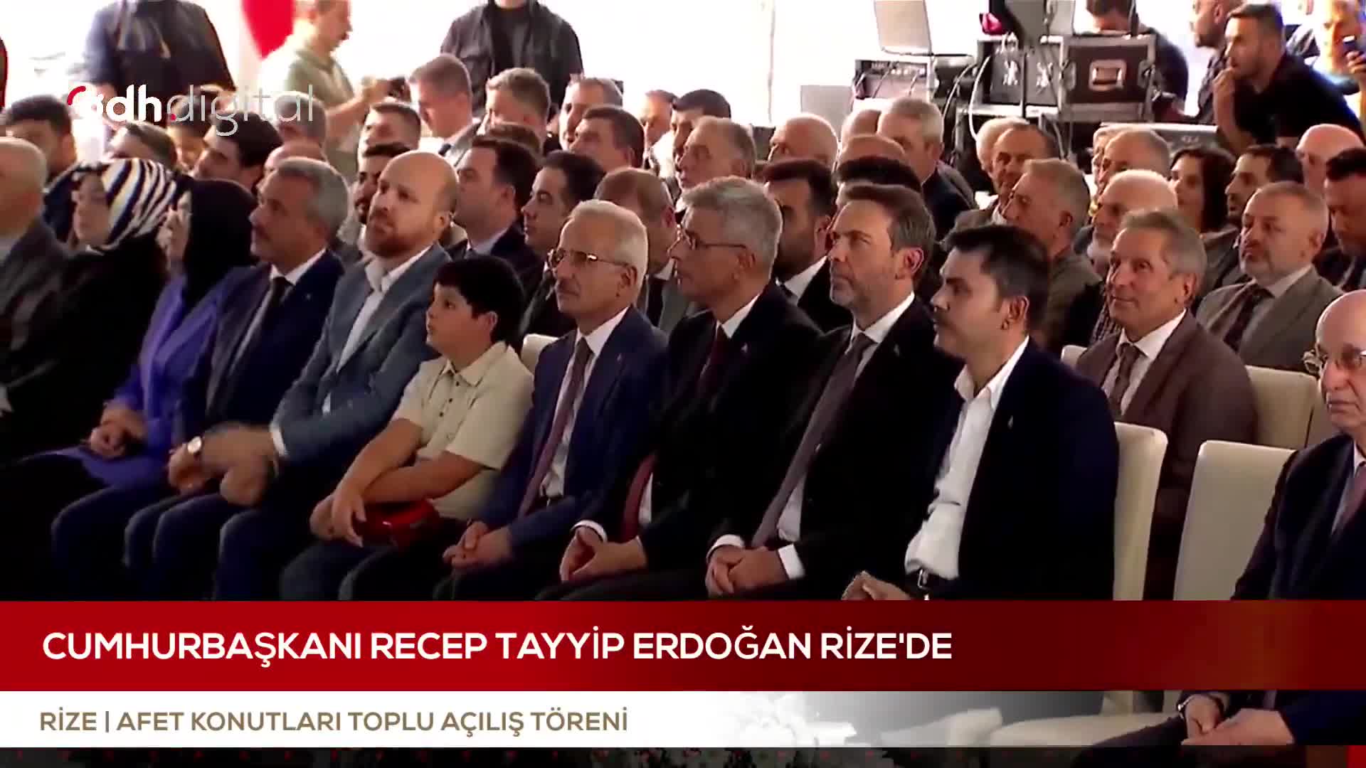 Erdoğan: Ayder'de insan kaynaklı kirlilik yok, 2.7 milyar yatırım yaptık