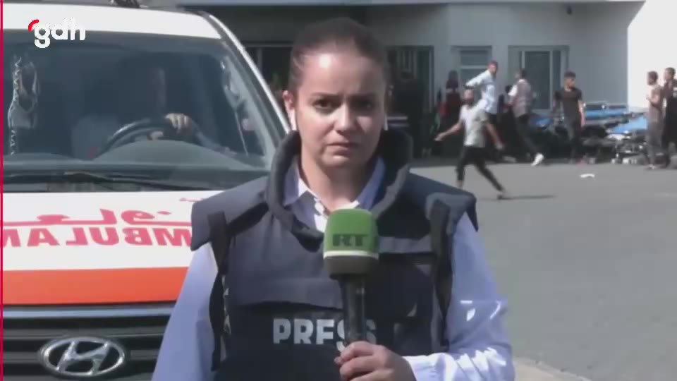 RT Gazze Muhabiri, gözyaşlarıyla yaşananları anlattı