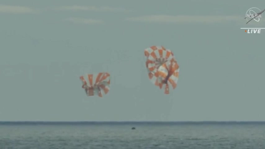 Orion, Ay yörüngesinden Dünya'ya döndü!