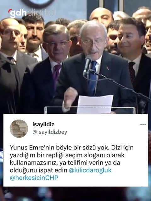 Kılıçdaroğlu'nun "Bölüşürsek tok, bölünürsek yok" sözü tartışmalı