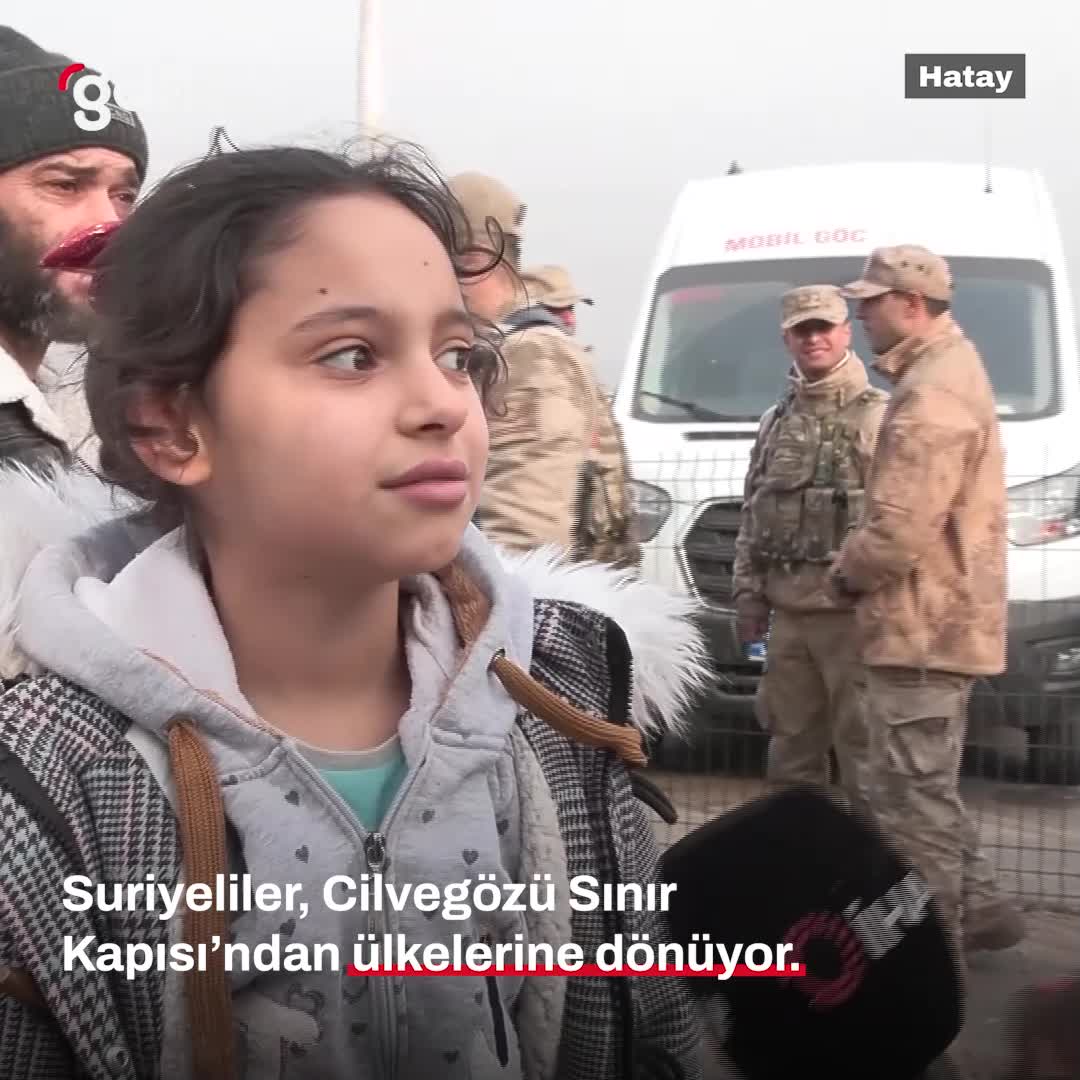 Cilvegözü'nde dönen Suriyeliler: "Yeni hayat kuracağız!"