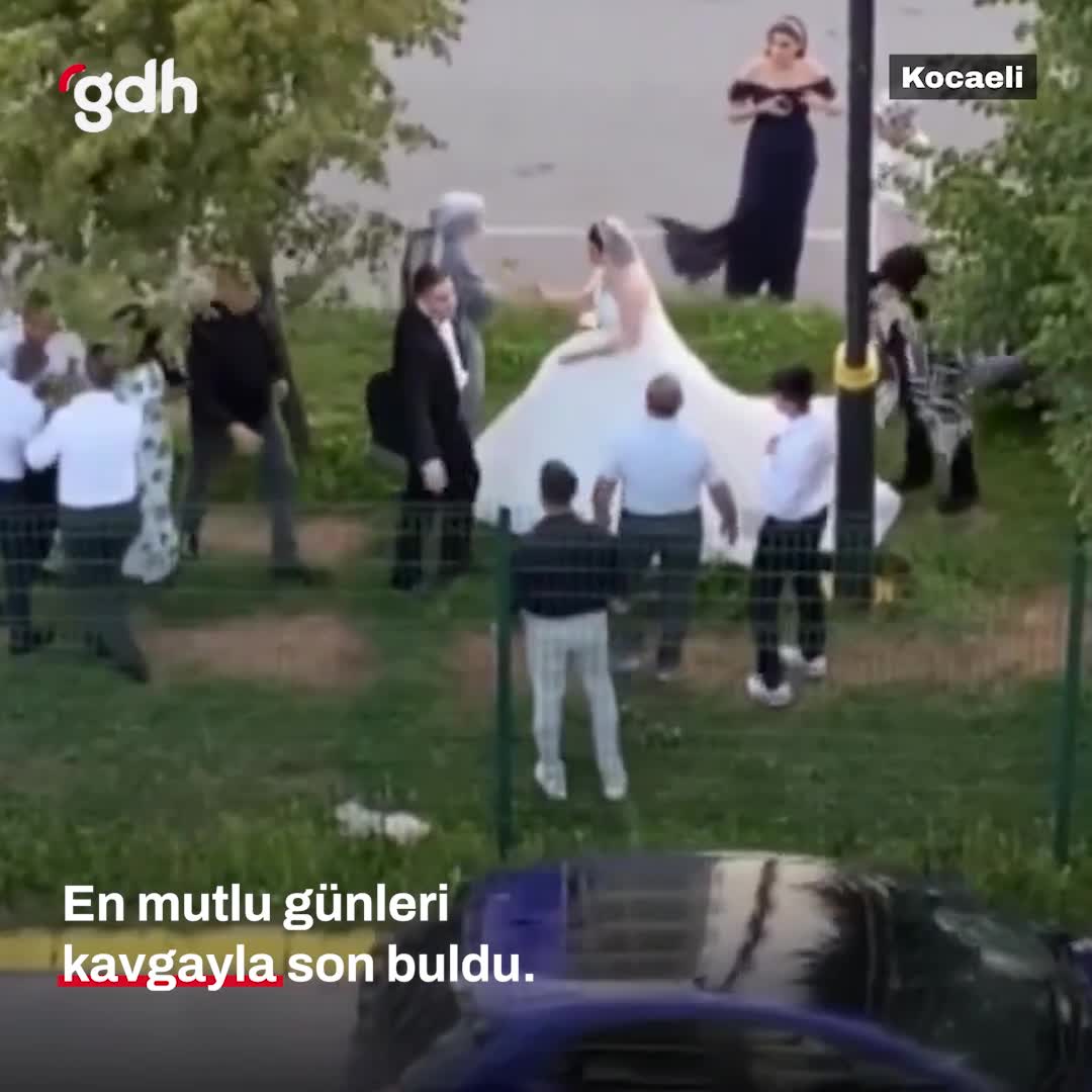 Gebze'deki düğünde aileler arasında kavga, düğünü iptal etti