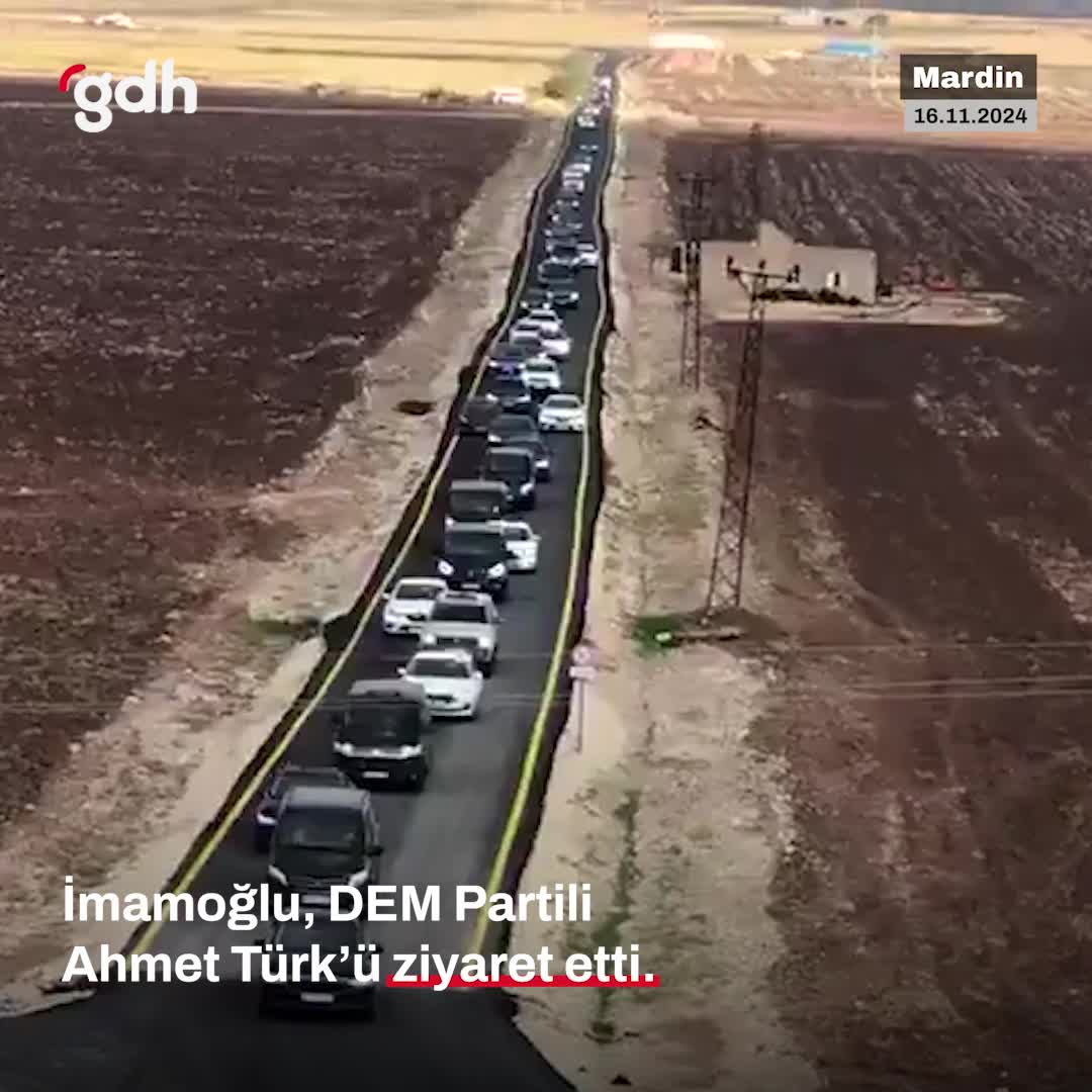 İmamoğlu, Mardin'de DEM Partili Ahmet Türk’ü ziyaret etti