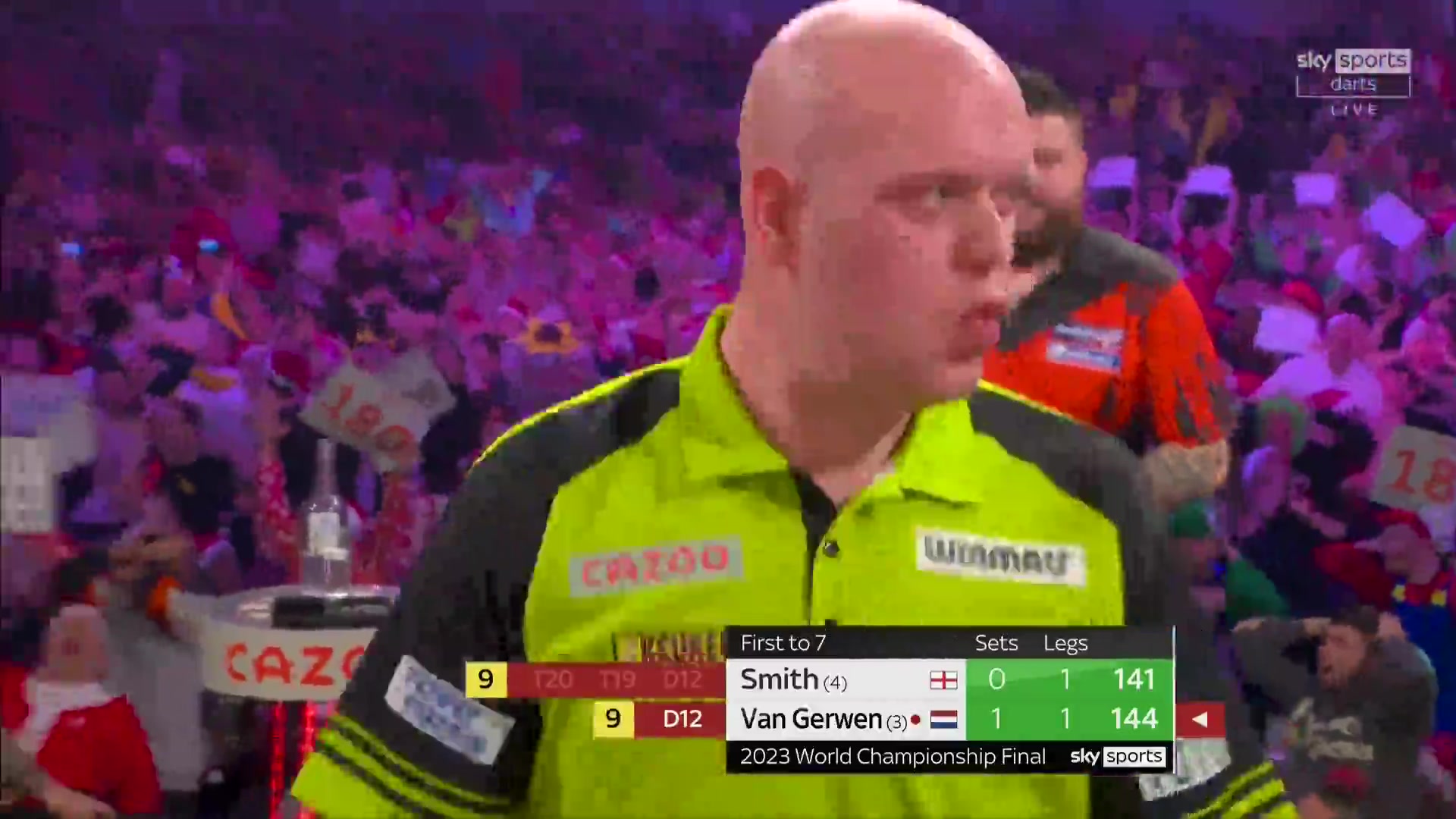 Dünya Dart Şampiyonası: Smith, Van Gerwen'i geçti!
