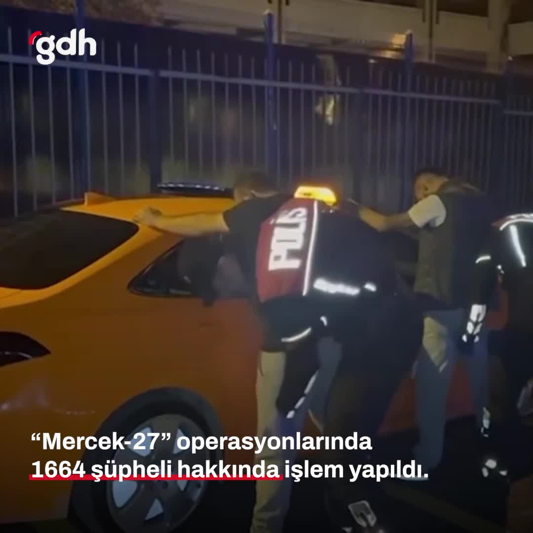 Mercek-27 operasyonu: 81 ilde 2 bin 274 silah ele geçirildi