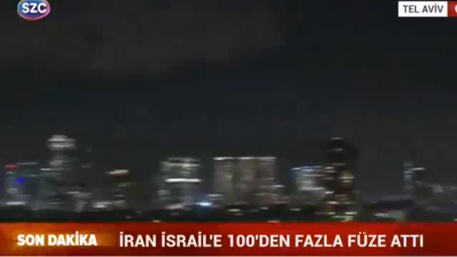Fatih Portakal:

Tel Aviv maalesef füze saldırısı altında