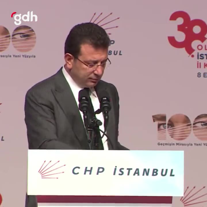 İmamoğlu'na kongrede "Halkın Umudu Kılıçdaroğlu" sloganı kesildi
