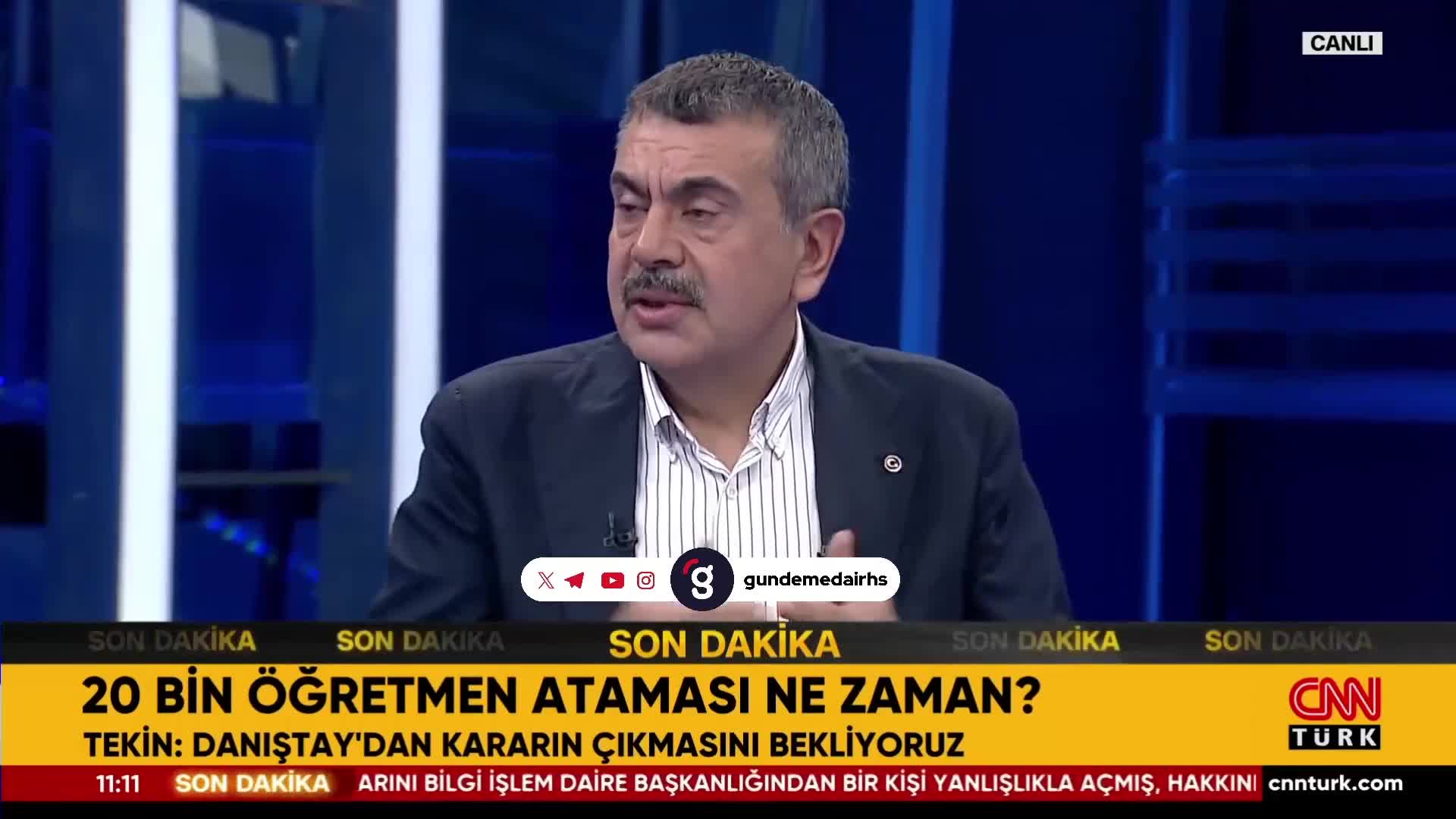 Bakan Tekin: "Ahlaka aykırı uygulamalara karşıyız, müdür açığa alındı."