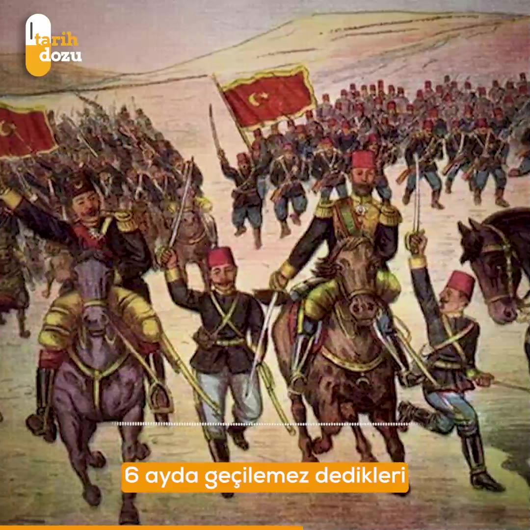 Müşir Edhem Paşa'nın Termofil Geçidi'nde Yıldırım Hızıyla İlerlemesi